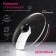 Glass cover for pans and pots "Dolyana", D = 32 cm, stainless rim, plastic handle