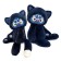 Soft toy "Neo", black color, 25 cm