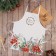 Apron Ethel "Poinsia" 60x70 cm, 100% cotton, sarzha 190 g/m2
