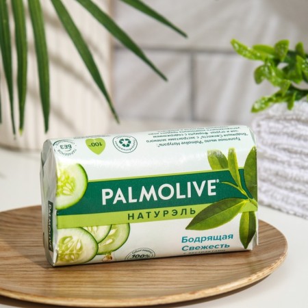 Palmolive soap "invigorating freshness" with extracts of green tea and cucumber, 90 g