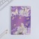 Gift set "In the spring in the heart": A5 diary A5 80 sheets and soap petals