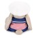 Soft toy "Bunny Mily Wind", 18 cm