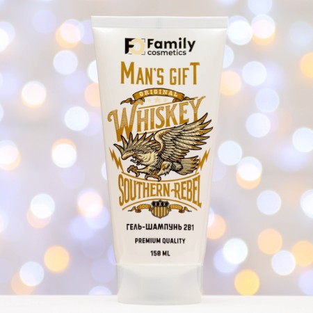 Шампунь-гель 2в1 MAN’S GIFT, 150 мл-1