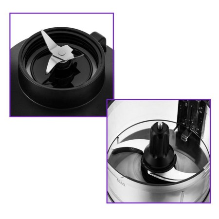 Kitfort KT-1386, 400 watts, 0.6/0.5/0.2 l, silver-black-4
