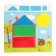 Developing set with cardboard figures "Geometric mosaic", according to the methodology of Montessori