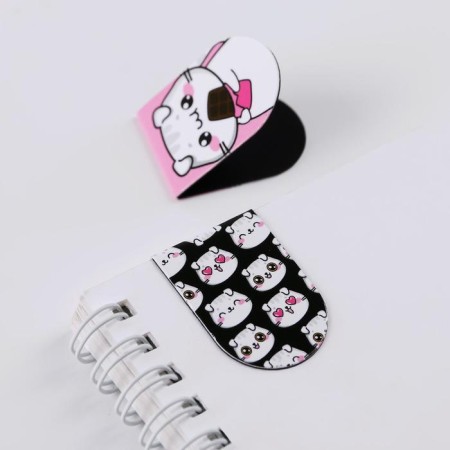 Magnetic bookmarks on the substrate "Murch for you", 6 pcs-3