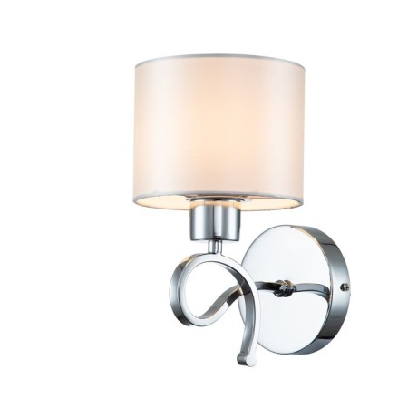Bra Indigo, 13011/1W Chrome. 1x60W, e27, 205x120x260 mm, white color