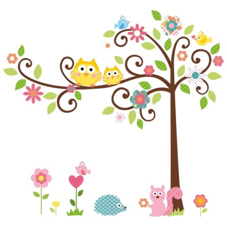 Stickers for decor Roommates "Liana"