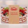 Cake with latches, 28 × 28 cm, white color