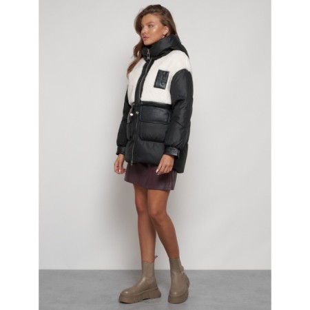 Winter jacket, size 52, black color-1