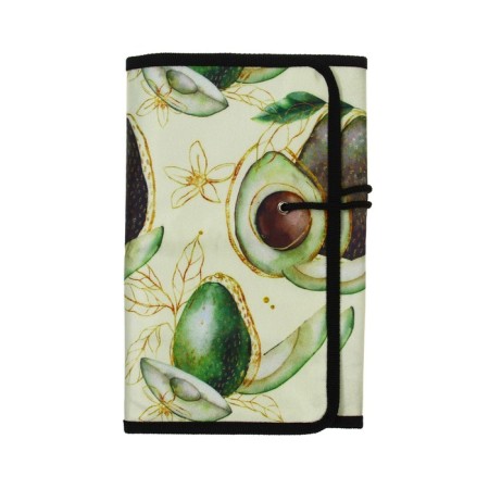 Penal-slot is soft 220 x 430 mm, on lacing, 37 items, PNSh-1 calligrata "avocado"-3