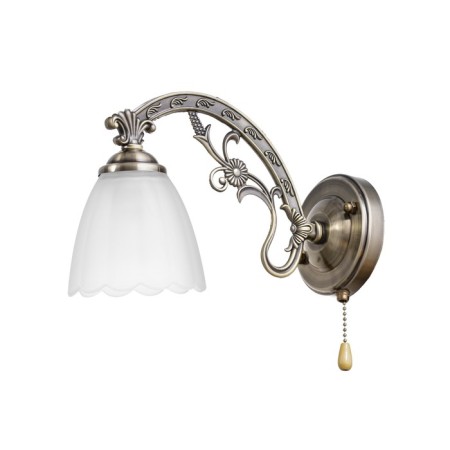 Bra "Jasmine" E27 40W bronze 10x30x18 cm 10x30x18 cm-3
