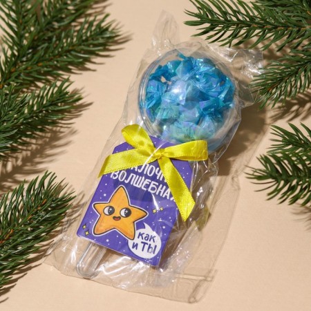New Year! Lollows "New Year: Magic wand" rattle, 25 g.-4
