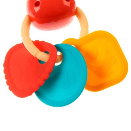 Musical rattle "Hammer", glows, color mix, crush me-5