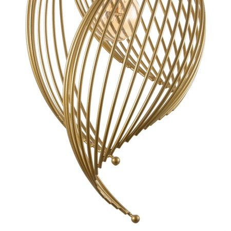 Lamp Bayerlux "Shella" E27 40W gold 22x100 cm-5