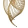Lamp Bayerlux "Shella" E27 40W gold 22x100 cm