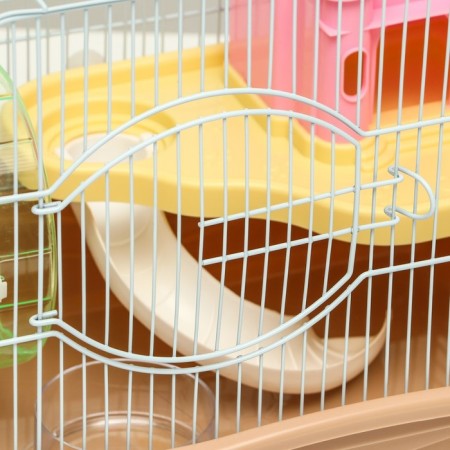 A cage for rodents "Pigger", equipped with a lock, 37 x 27 x 30 cm, brown-2