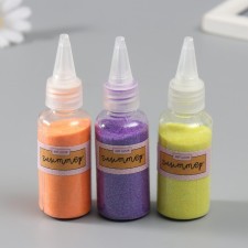 Glitter for creativity in the bottle 