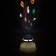 A desktop nightlight with a replaceable projection, 4W, white color