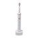 Electric toothbrush Luazon LP-002, vibration, 31000 DV/min, 4 nozzles, batteries, white
