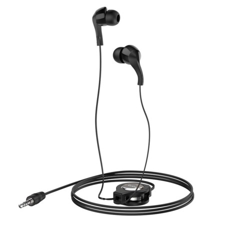 Hoco M68 headphones, wired, vacuum, 65 cm, black-3