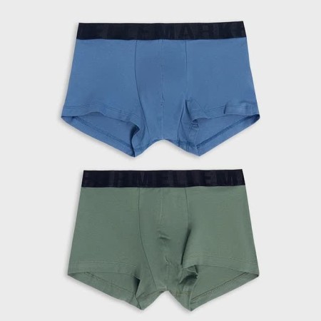 Set of men's panties boxers (2 pcs.), Agave/Denim, river 52 (XL)-4