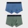 Set of men's panties boxers (2 pcs.), Agave/Denim, river 52 (XL)