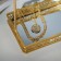 Decoration for jewelry "rectangle with hooks", 16.5 × 11 × 26 cm, color gold