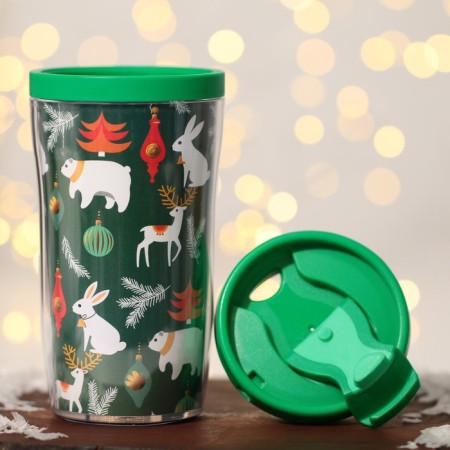 Thermostatic with the insert "New Year's animals", 250 ml-3