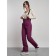 Semicunners of women's winter, size 46, dark purple color