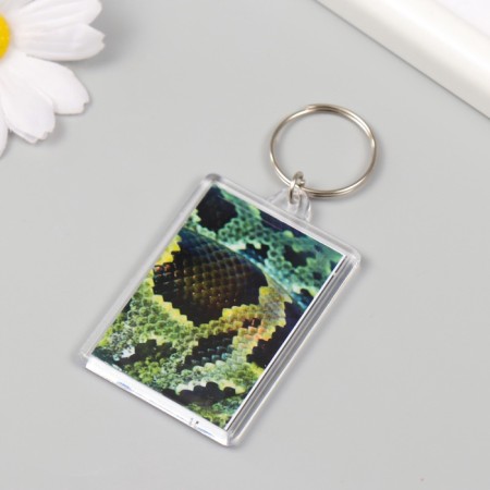Acryl key a “scales” 3.5x5 cm-2