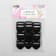 The buckle is regulatory, three -shaped, internal width - 25 mm, thickness - 2 mm, 10 pcs, black color
