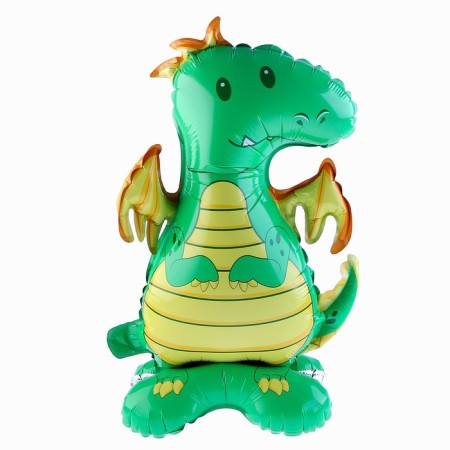 Foil ball 18 "Dear Dragon", on a stand, under the air