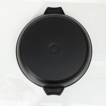 Frying "prestige", 5 l, glass cover, anti -stick coating, black color-2