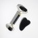 Set of massagers Guasha for the face "love yourself", anthraconite