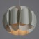 Bayerlux “Sarri” lamp E27 15W light-fisted 44x44x35-135 cm
