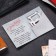 Survival map "Eternal Flame" in an envelope-opening with congratulations
