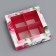 Box for sweets 4 pcs of the "most beloved", 12.6 x 12.6 x 3.5 cm. Confectionery packaging