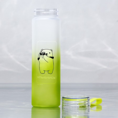Water bottle "Smile", 550 ml-3