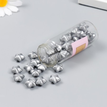 Surgut in granules in a jar of "stars" silver mother 16 g 7x3x3 cm-1