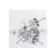 Kitchen sink "Vladiks", cut, with a siphon, 77x48 cm, right, stainless steel 0.6 mm