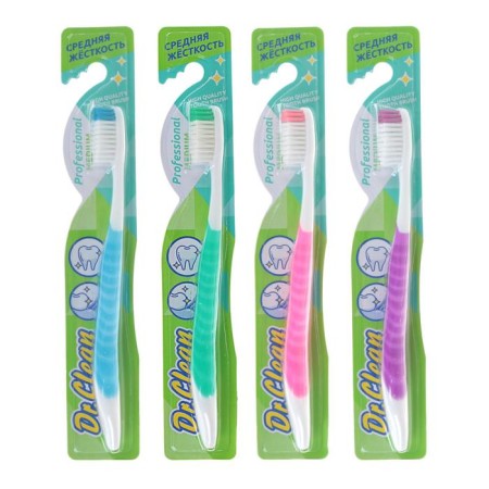 Dental brush dr. Klin Professional Medium 1pc Mix-1