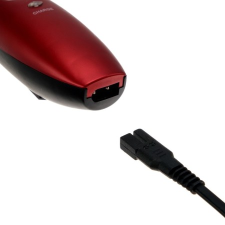 Luazon Ltri-22 haircut machine, 2.5 W, 3/6/9/12 mm, ceramic. knife, battery, red-6