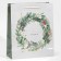 Laminated vertical "New Year's Wreath", ML 21 x 25 x 8 cm, New Year