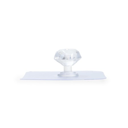 Hand button with an adhesive surface of the tundra, transparent, set 4 pcs.-7