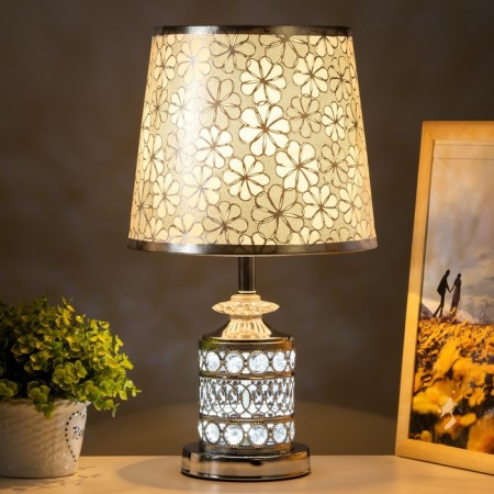 HELP LAMP "Brill" 1x60W E27 chrome below backlight 23x23x42 cm Risalux-1