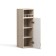 Cabinet hinged with shelf Angelica 300x300x920 Dub milk/ash
