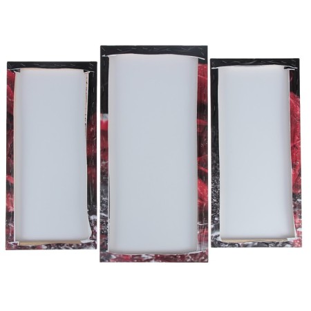 Modular picture "Rose in the rain" (2-25x52; 1-30x60) 60x80 cm-2