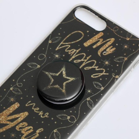 New Year's gift set, a case for a phone with the holder "Zvezda", on the iPhone 7, 8 Plus-1