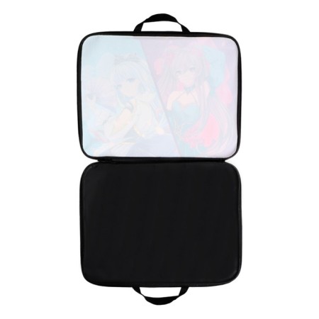 Folder for drawings and drawings A3, 470 x 350 x 20 mm, with handles, textile, calligrata "anime"-9